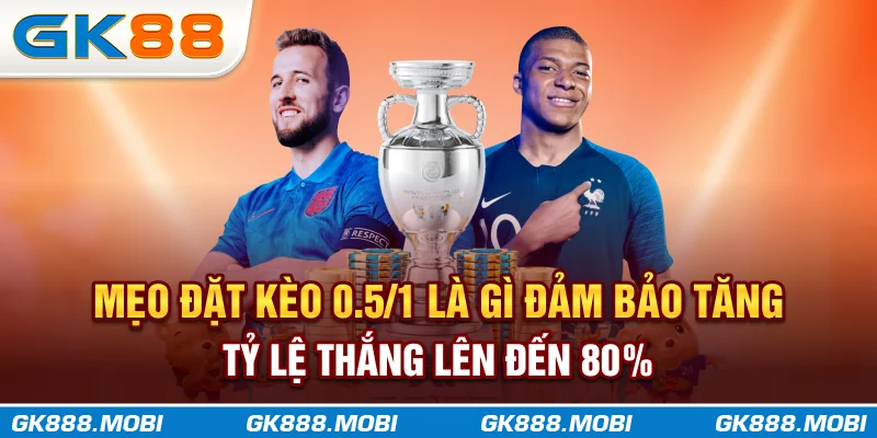 Mẹo đặt kèo 0.5/1 là gì đảm bảo tăng tỷ lệ thắng lên đến 80%